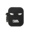 Husa Karl Lagerfeld 3D Choupette Head pentru Airpods 1/2 Black