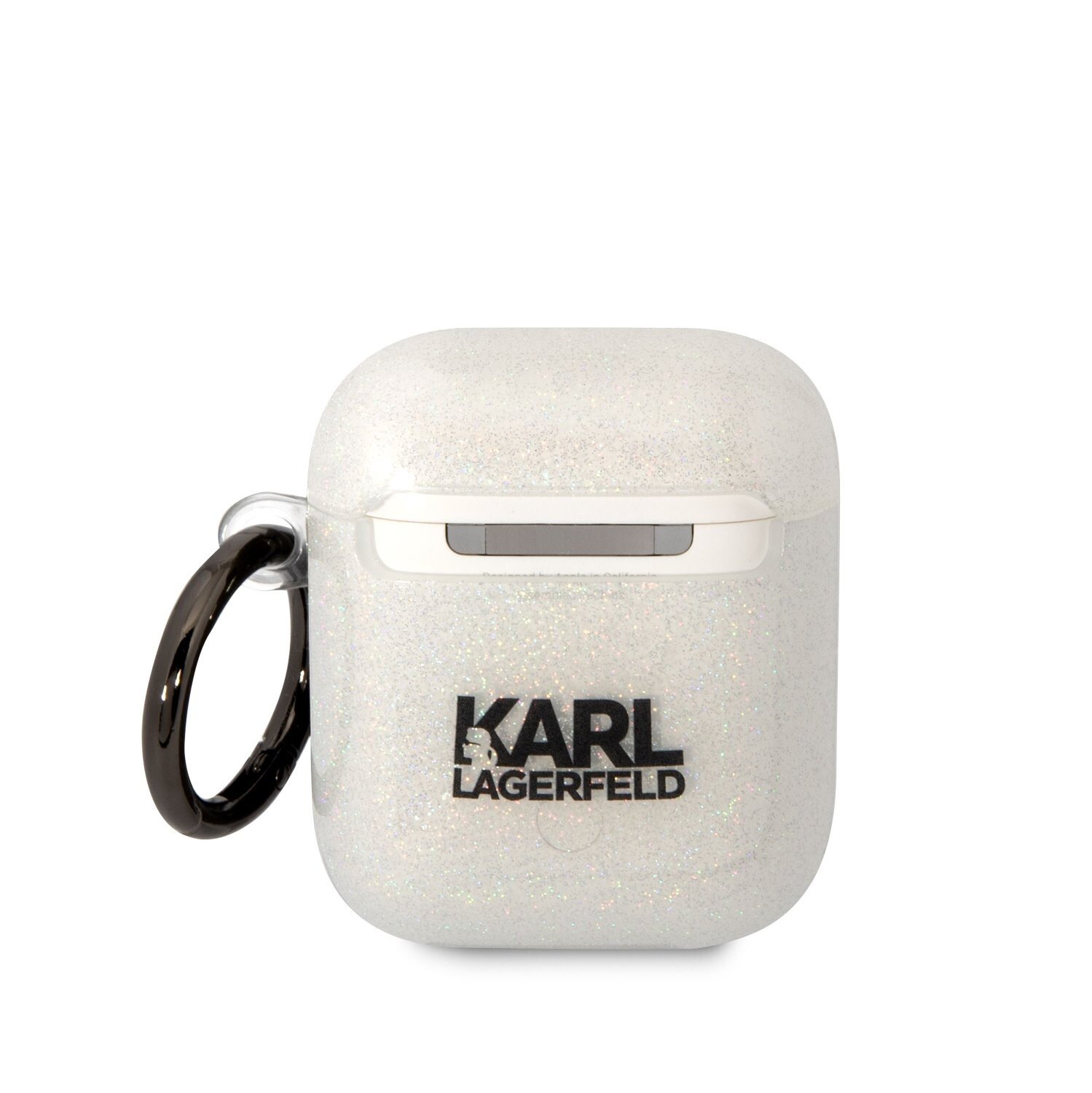 Husa Karl Lagerfeld 3D Choupette Karl pentru Airpods 1/2 Transparent thumb