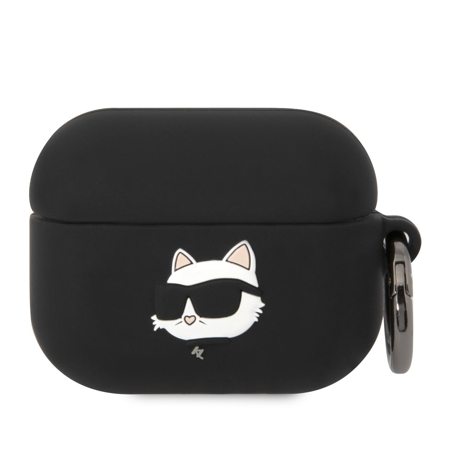 Husa Karl Lagerfeld 3D Choupette Head pentru Airpods Pro Black thumb