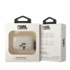 Husa Karl Lagerfeld Glitter K&amp;C pentru Airpods Pro Transparent