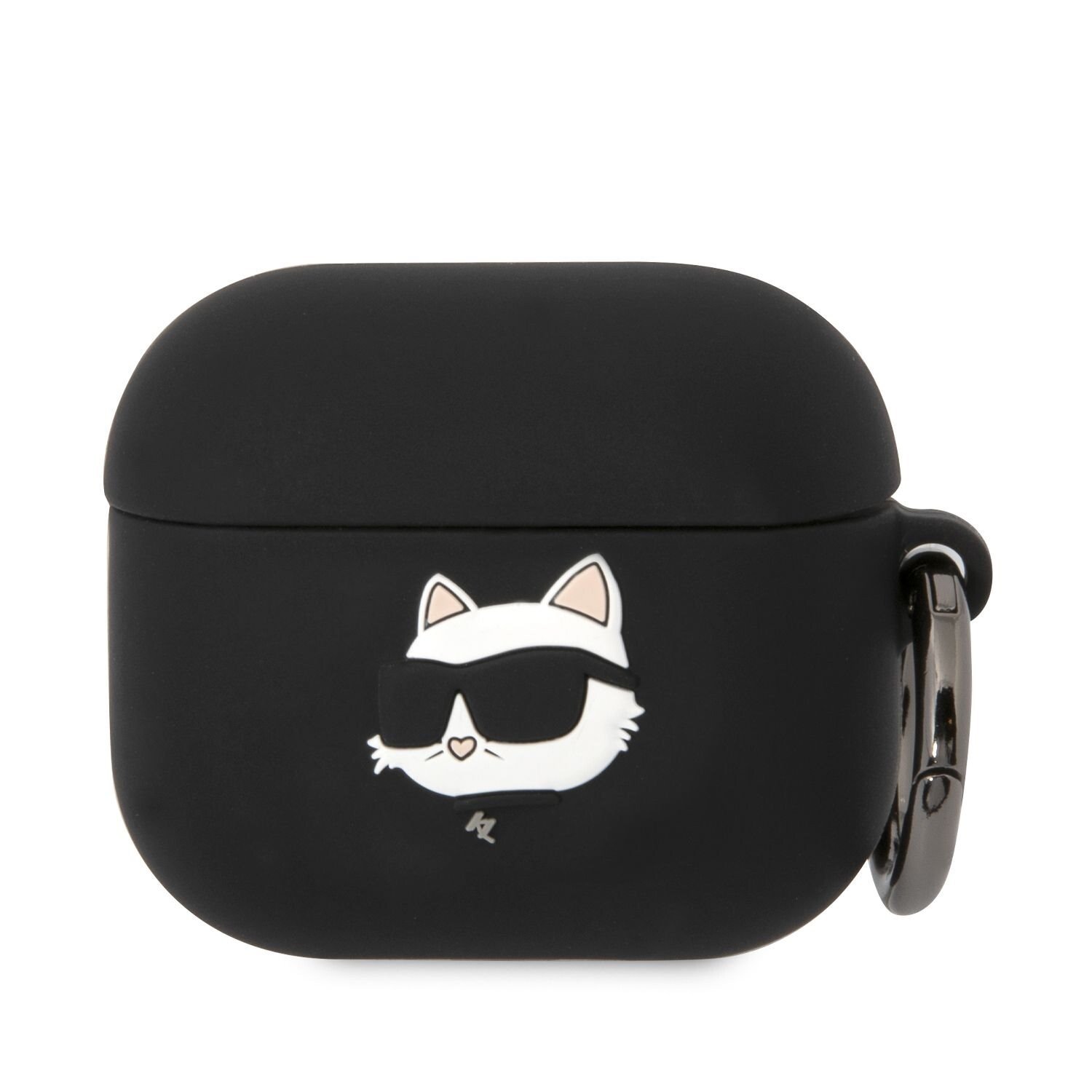 Husa Karl Lagerfeld 3D Choupette Head pentru Airpods 3  Black thumb