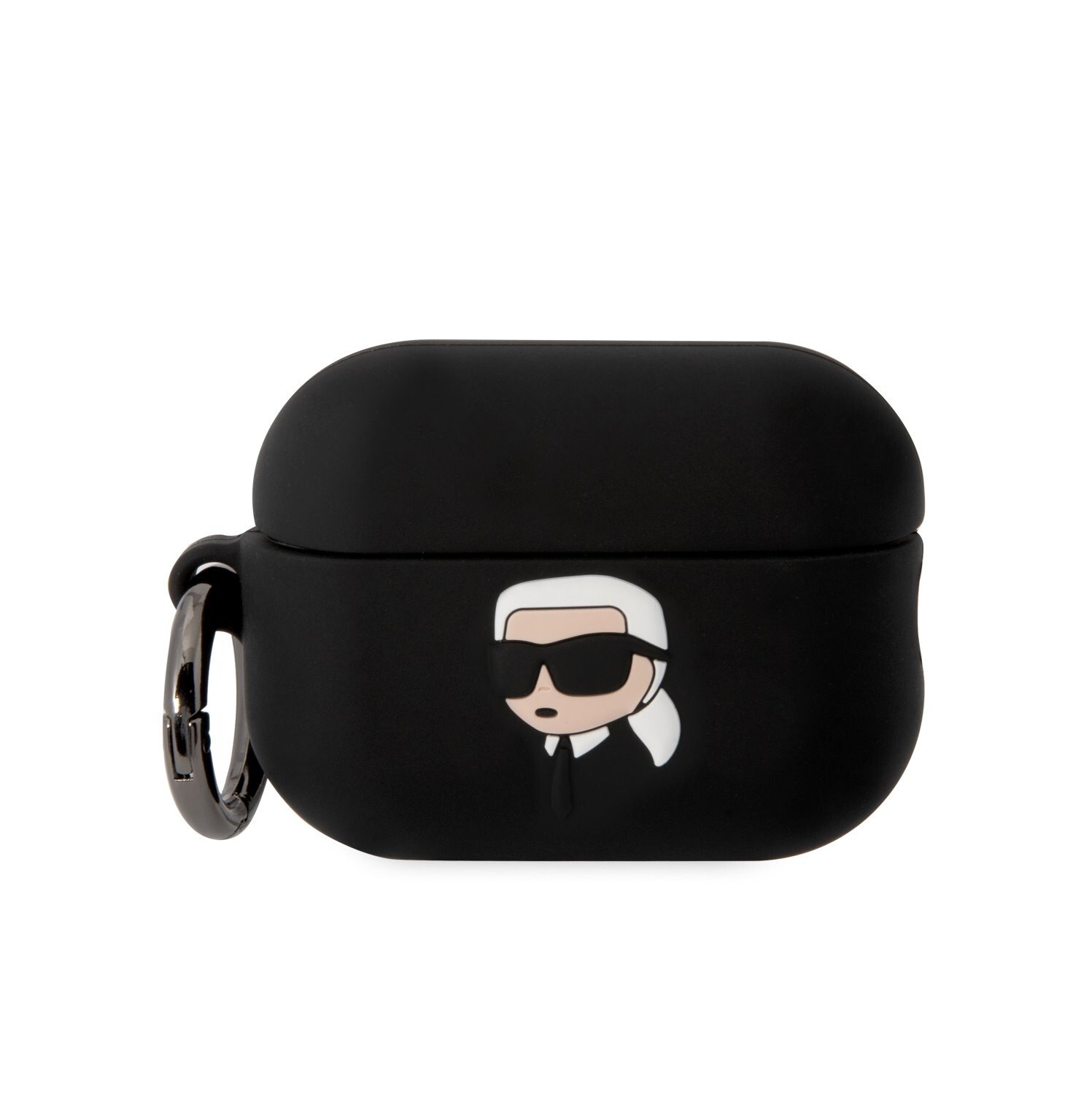 Husa Karl Lagerfeld 3D Karl Head pentru Airpods Pro 2  Black thumb
