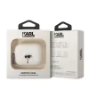 Husa Karl Lagerfeld 3D Karl Head pentru Airpods Pro 2 WhiteT