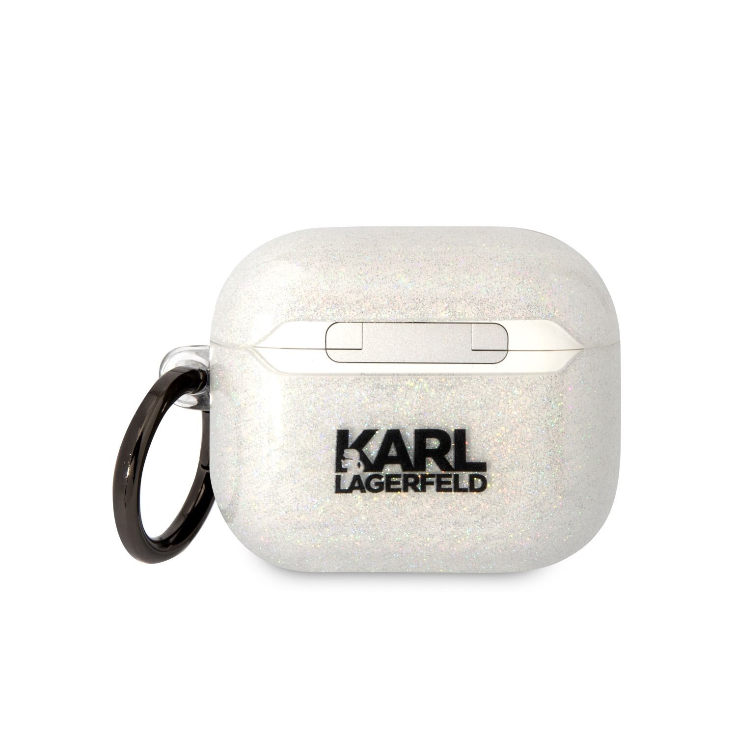 Husa Karl Lagerfeld 3D Choupette and Karl pentru Airpods 3 White thumb