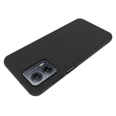 Lemontti Husa Silicon Silky Motorola Moto G53 5G Negru