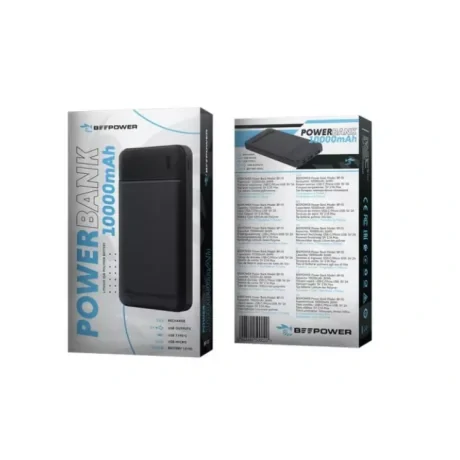 Baterie Externa BeePower 10000mAh 2.1A 2xUSB Black