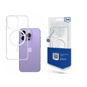 Husa Cover 3MK MagCase pentru iPhone 14 Pro Max Transparent