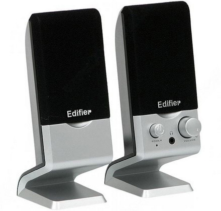 BOXE EDIFIER 2.0, RMS:   1.2W (2 x 0.6W), control volum, USB power, silver,  "M1250-SL"  (include TV 0.8lei) thumb