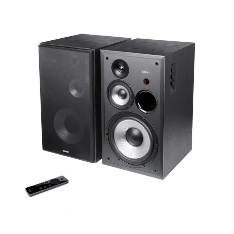 BOXE EDIFIER 2.0, RMS: 150W (2 x 14W, 2 x 16W, 2 x 45W), bluetooth 5.1, telecomanda wireless, volum, bass, treble, black,&quot;R2850DB-BK&quot; (include TV 10lei)