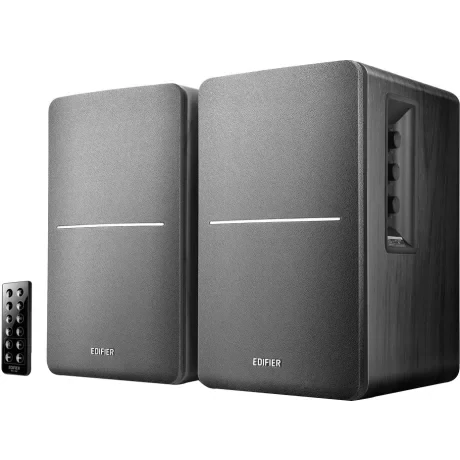 BOXE EDIFIER 2.0, RMS:  42W (2 x 21W), bluetooth, telecomanda wireless, volum, bass, treble,  optical,  black, "R1280DB"  (include TV 10lei)