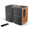BOXE EDIFIER 2.0, RMS:  42W (2 x 21W), bluetooth, telecomanda wireless, volum, bass, treble, optical, sub-out, brown, &quot;R1280DBS-BR&quot;  (include TV 10lei)