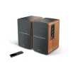 BOXE EDIFIER 2.0, RMS:  42W (2 x 21W), telecomanda wireless, volum, bass, treble, sub-out, brown, &quot;R1280TS-BR&quot; (include TV 10lei)