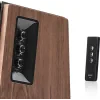 BOXE EDIFIER 2.0, RMS:  60W (2 x 13W, 2 x 17W), telecomanda wireless, volum, bass, treble, dual RCA, brown, "R1600TIII"   (include TV 10lei)