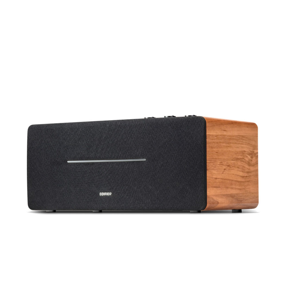 BOXE EDIFIER desktop bluetooth, RMS: 70W (2 x 20W, 2 x 15W), Bluetooth 5.0, RCA, AUX, Line-Out, brown, "D12-BR"  (include TV 0.8lei) thumb
