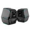 BOXE EDIFIER Gaming 2.0, RMS:  88W (2 x 12W, 2 x 32W), bass 4&quot;, control volum, BT/USB/AUX/Optical/Coaxial, sound mode: Music/Game/Movie, 11 x LED RGB, frecv. raspuns 55Hz-20KHz, 220V power, black, &quot;G5000-BK&quot; (include TV 0.8lei)