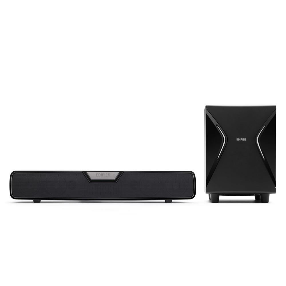 BOXE EDIFIER Gaming Soundbar, RMS:  86W (2 x 18W, 1 x 50W), bass 7", inalte 2.75", control volum, BT/USB/OPT/AUX, sound mode: Music/Game/Movie, 13 x LED RGB, frecv. raspuns 44Hz-20KHz, 220V power, black, "G7000-BK" (include TV 0.8lei) thumb