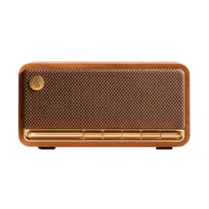 BOXE EDIFIER portabile bluetooth, RMS: 20W (10W + 10W), Bluetooth 5.0, AUX, microSD, USB, built-in Li-ion pana la 10h (2600mAh), retro design (vintage radio 1960s), MDF, brown, &quot;MP230-BR&quot;  (include TV 0.8lei)