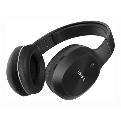 CASTI Edifier, wireless, cu fir, standard, utilizare multimedia, smartphone, microfon pe casca, conectare prin Bluetooth 5.1, Jack 3.5 mm, negru, &quot;W800BT-Plus-BK&quot;, (include TV 0.8lei)