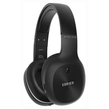 CASTI Edifier, wireless, cu fir, standard, utilizare multimedia, smartphone, microfon pe casca, conectare prin Bluetooth 5.1, Jack 3.5 mm, negru, &quot;W800BT-Plus-BK&quot;, (include TV 0.8lei)