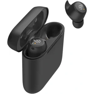 CASTI Edifier, wireless, intraauriculare - butoni, pt smartphone, microfon pe casca, conectare prin Bluetooth 5.0, negru, &quot;TWS6-BK&quot;, (include TV 0.18lei)
