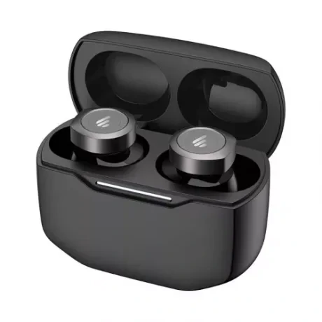 CASTI Edifier, wireless, intraauriculare - butoni, pt smartphone, microfon pe casca, conectare prin Bluetooth 5.3, ANC, IP55, USB-C, negru, &quot;W240TN-BK&quot;, (include TV 0.18lei)