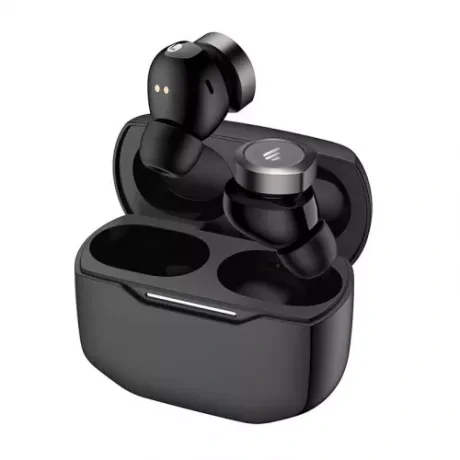 CASTI Edifier, wireless, intraauriculare - butoni, pt smartphone, microfon pe casca, conectare prin Bluetooth 5.3, ANC, IP55, USB-C, negru, &quot;W240TN-BK&quot;, (include TV 0.18lei)