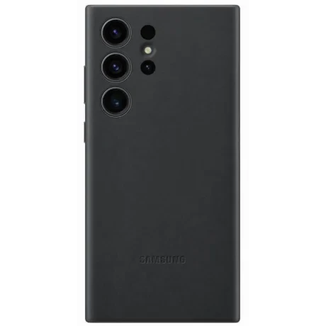 Husa Cover Leather pentru Samsung Galaxy S23 Ultra Black