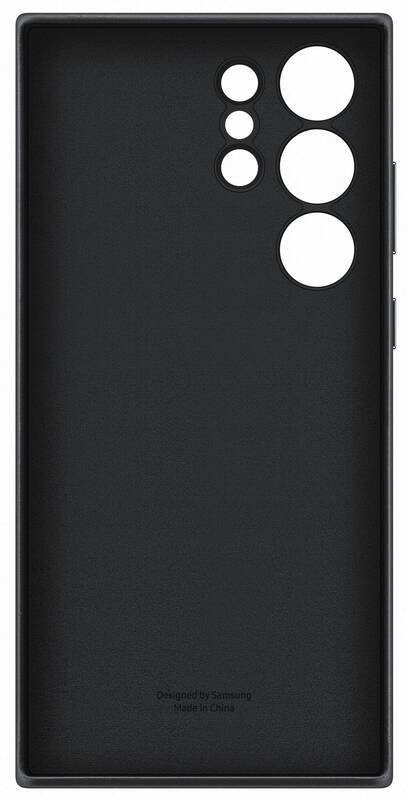 Husa Cover Leather pentru Samsung Galaxy S23 Ultra Black thumb