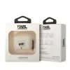 Husa Karl Lagerfeld 3D Karl Head pentru Airpods 3 Transparent