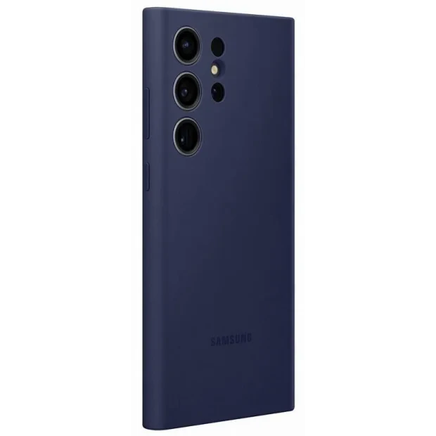 Husa Silicone Cover pentru Samsung Galaxy S23 Ultra Navy