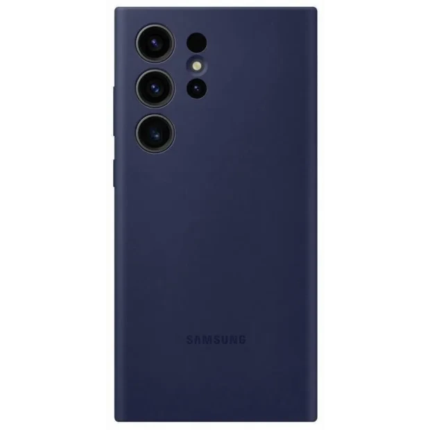 Husa Silicone Cover pentru Samsung Galaxy S23 Ultra Navy