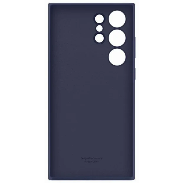 Husa Silicone Cover pentru Samsung Galaxy S23 Ultra Navy