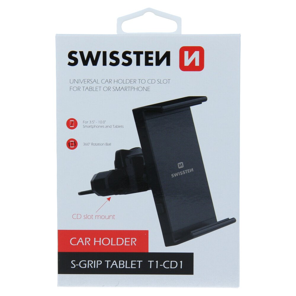 Suport auto pentru tableta Swissten S-Grip T1-CD1 thumb
