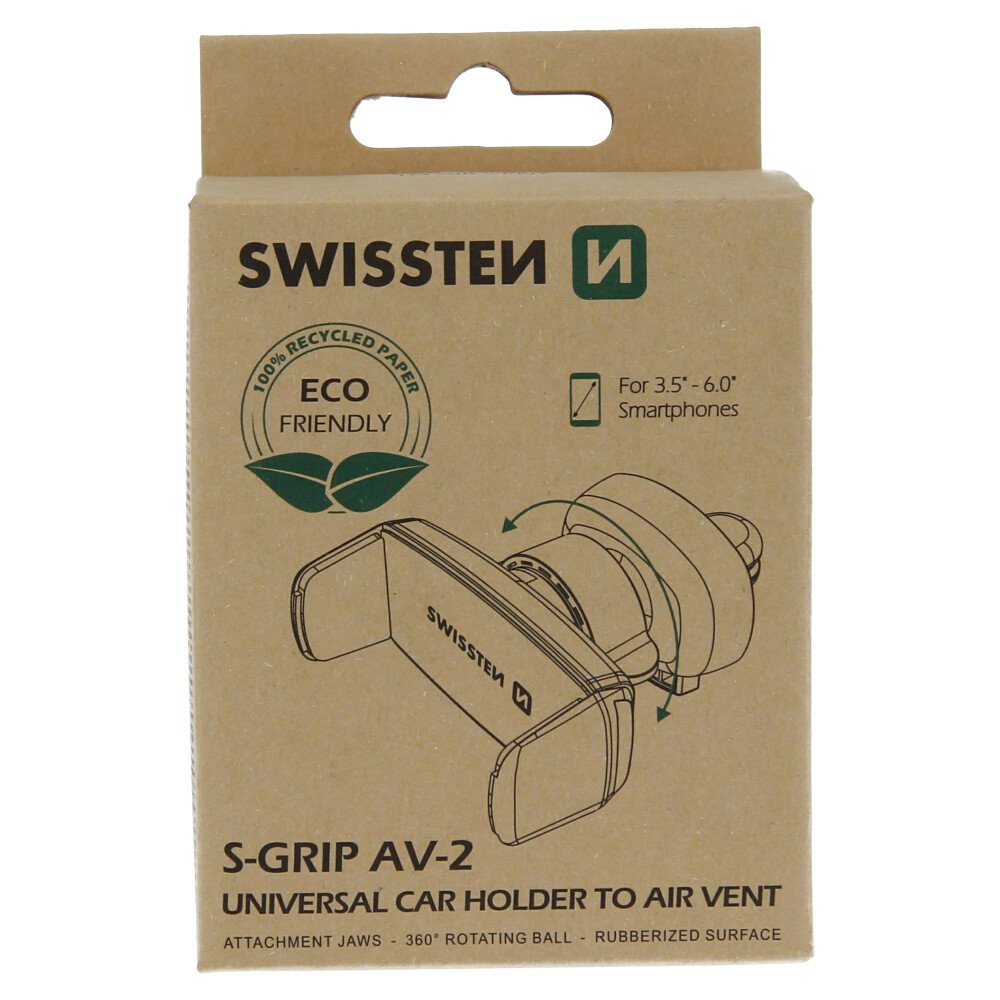 Suport telefon pentru gura ventilatie Swissten S-Grip AV-2 (pachet eco) thumb