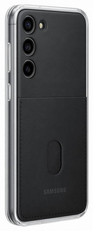 Husa Cover Clear Frame Case pentru Samsung Galaxy S23 Plus Black thumb