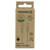 Cablu de date Swissten USB-C/USB-C Negru 1,2m (pachet Eco)