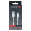 Cablu de date Swissten USB / Micro USB 1,0 M Alb