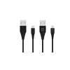 Cablu de date Swissten USB / USB-C 3.1 Negru 1,5m (7mm)