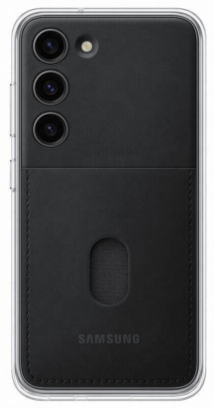 Husa Cover Clear Frame Case pentru Samsung Galaxy S23 Black thumb