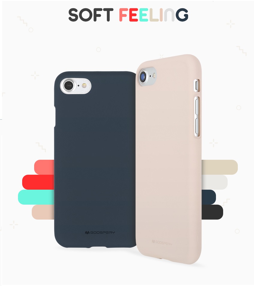 MERCURY SOFT FEELING CASE Samsung N970 GALAXY NOTE 10 Negru thumb