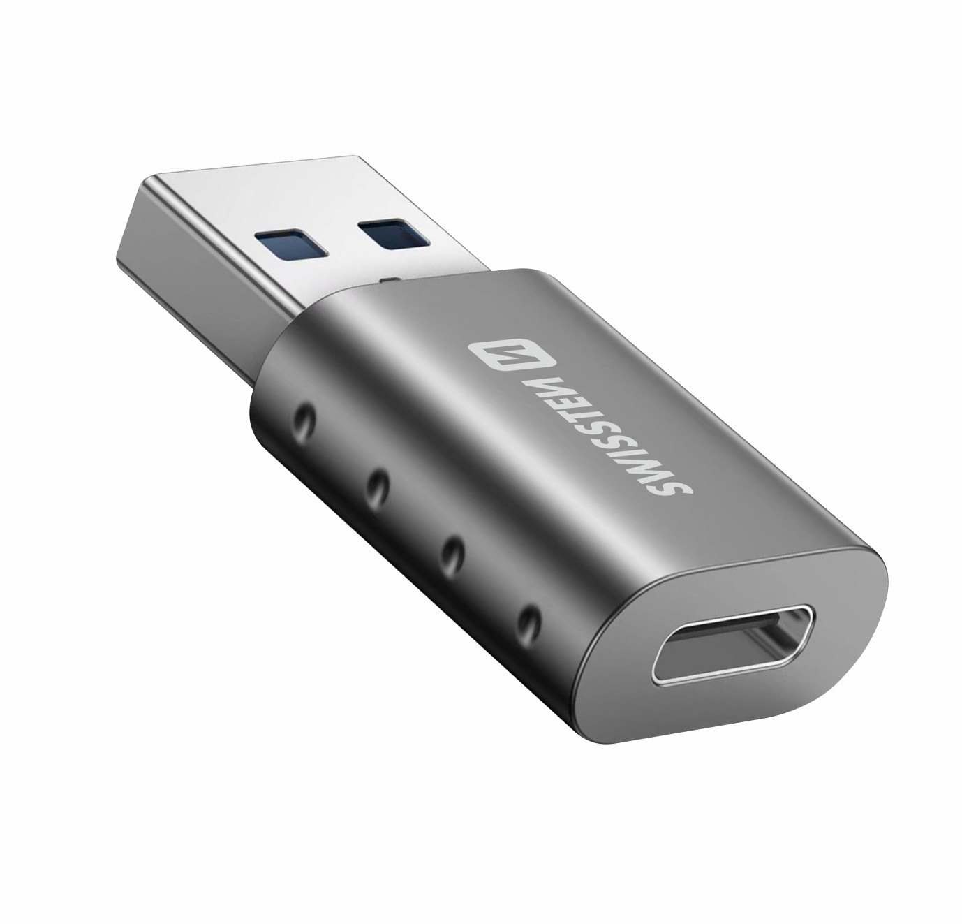 Adaptor Swissten USB-A (M)/USB-C (F) thumb