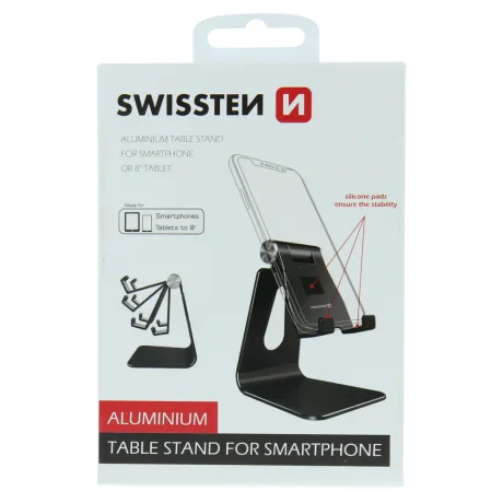 Suport aluminiu pentru telefon  Swissten 