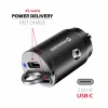 Adaptor Swissten CL power 2x USB-C 45W Nano Negru
