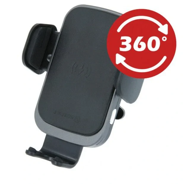 Suport auto inteligent ventilatia masinii cu incarcare wireless 15W Swissten S-GRIP W2-AV5