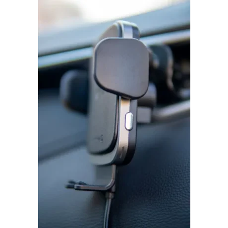Suport auto inteligent ventilatia masinii cu incarcare wireless 15W Swissten S-GRIP W2-AV5