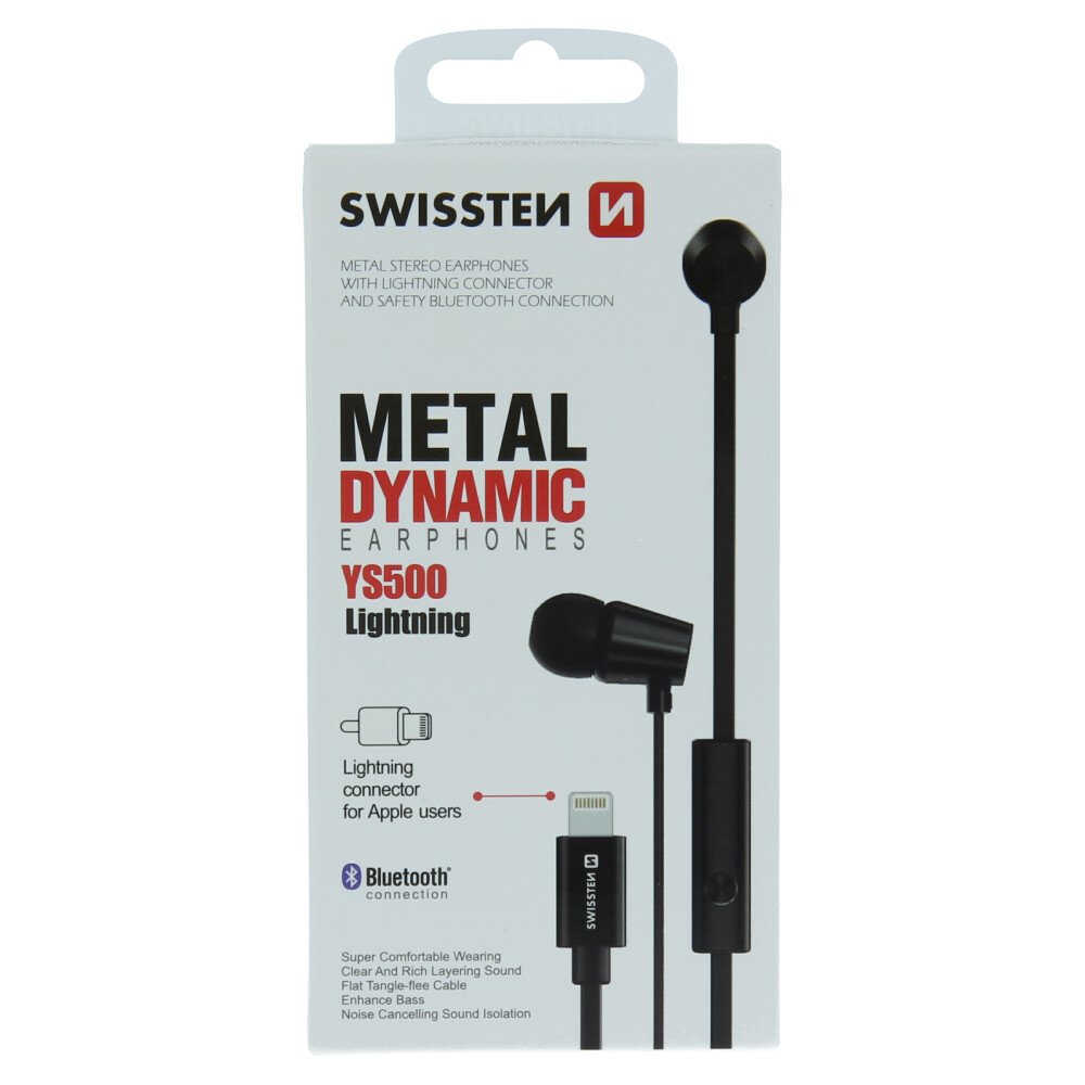 Swissten Earbuds Dynamic Lightning YS500 elegant thumb