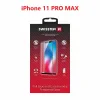 Swissten Glass Full Glue, cadru de culoare, Case friendly iPhone  11 PRO Max Negru