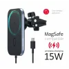 Suport telefon magnetic ventilatia masinii Swissten cu incarcare wireless 15W (compatibil cu Magsafe)