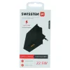 Adaptor Swissten Travel PRO Huawei Super Charge 22,5W Negru