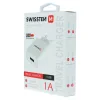 Swissten Travel Adapter Smart IC 1X USB 1A Power Alb